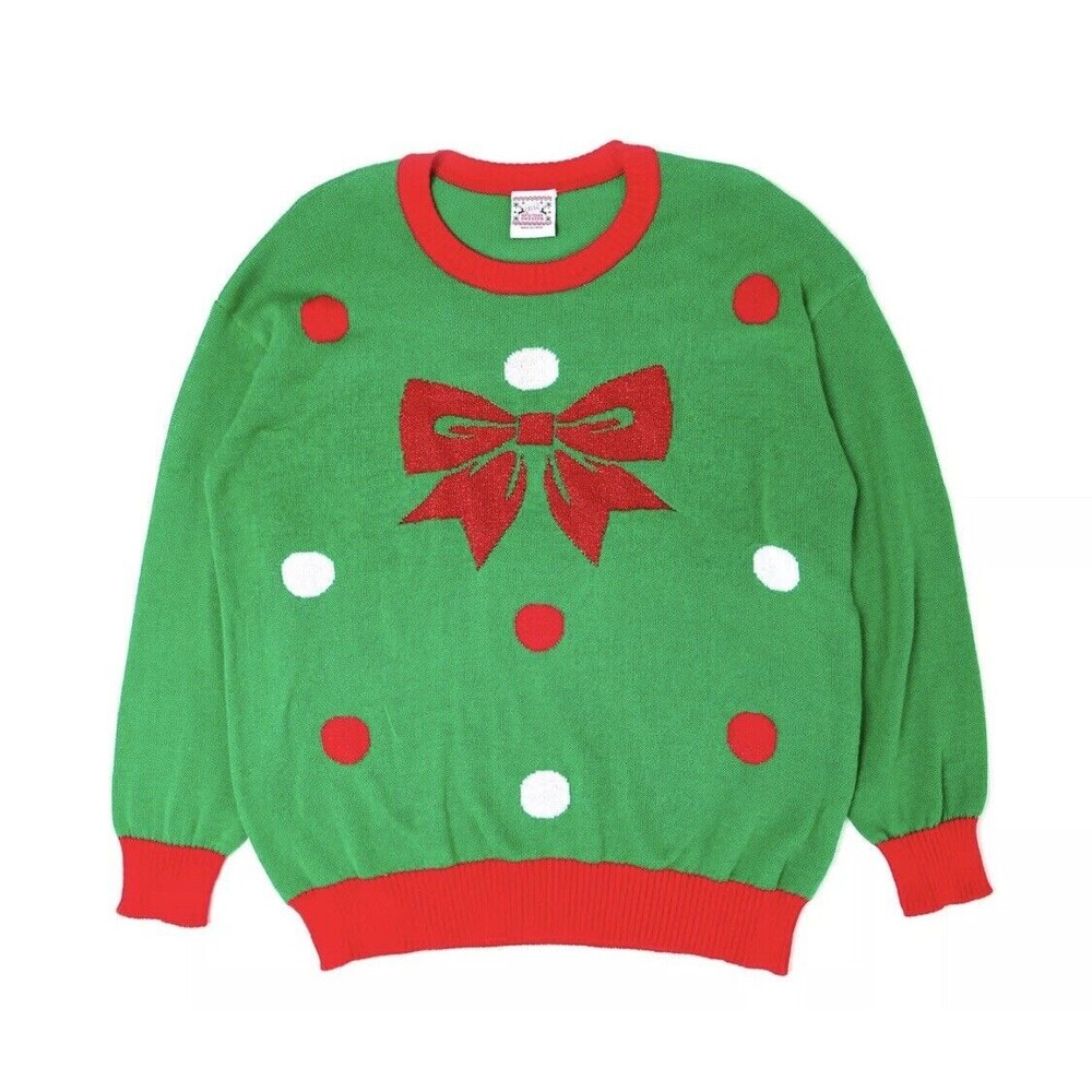 NEW Merry Christmas Sweater Womens M ( Ugly Christmas